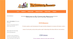 Desktop Screenshot of elycommunityresource.org